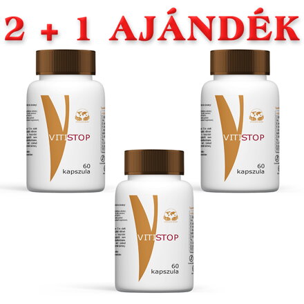 Vitistop "60" - Fejlesztett Recept 2+1 Ájandék